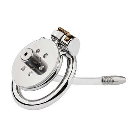 Male Super Mini Chastity Cage Device Stainless Steel Penis Cage Cock Ring Chastity Lock Sex Toys For Men BDSM Sissy