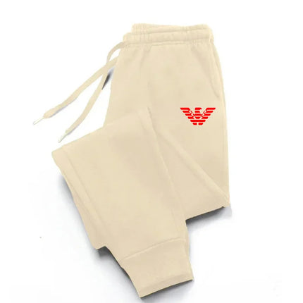 New style printed sport pants suitable for both men and women, luxurious long-distance running pants, casual fitness pants
