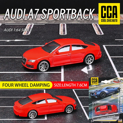 CCA 1:64 Volkswagen Audi Exquisite hanging model classic car static car model alloy die-casting car model collection gift toy
