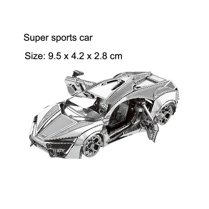 3D Metal Puzzle EF510 Train Vintage Car Mountain Bike Motorcycle model KITS Assemble Jigsaw DIY Puzzle Gift Toys For Children
