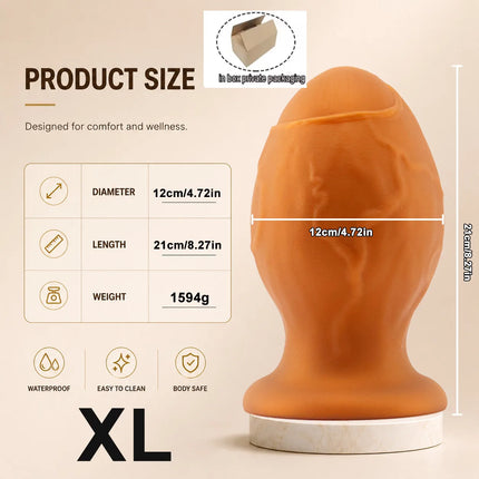 18+ Buttplug Silicone Super Big Anal Dildo Balls Fisting Huge Butt Plug Anal Dilator Training Masturbation Sex Toy Men Women성인용품