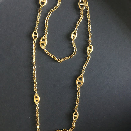 Hot sale 80, 150cm stainless steel couple necklace, multi-functional, fashionable, multi-layer bracelet, same style for men and women