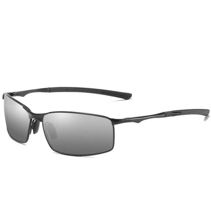 Anti-Glare Square Myopia Sunglasses Men Polarized Fashion Metal Driving Prescription Sun Glasses For Male 0 -0.5 -0.75 To -6.0