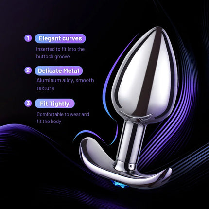 Runyu Metal Anchor Base Anal Plug Adule Toy Stainless Steel Butt Plug Sexy Adult Penetration Anal Toy Fetish But Pluk Sex Toys