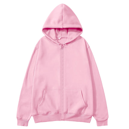 2025 Fashion Casual Black Grey Blue Zipper Hoodie Hip Hop Street Sweatshirt Skateboarding Men/Women Hoodie Men's Hoodie