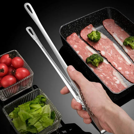 Stainless Steel Kitchen Tongs Barbecue Tongs Clip BBQ Grill Meat Tongs Cooking Tweezers for Food Utensils Home Kitchen Tools