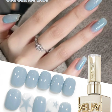 1Pc 15ML Milky White Pure Nail Polish Gel Nail Add Semi-Permanent Soak Off UV LED Construction Gel Varnish