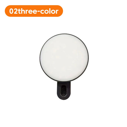 Mini LED Fill Light Portable Pocket Clip Lamp USB Rechargeable for iPhone Android iPad Laptop Video Vlog Live Photography