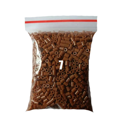 2000 pcs/Bag 2.6mm Hama Beads Puzzle Perlen Iron Beads Diy Perler Fuse Bead Intelligence Educational Toys