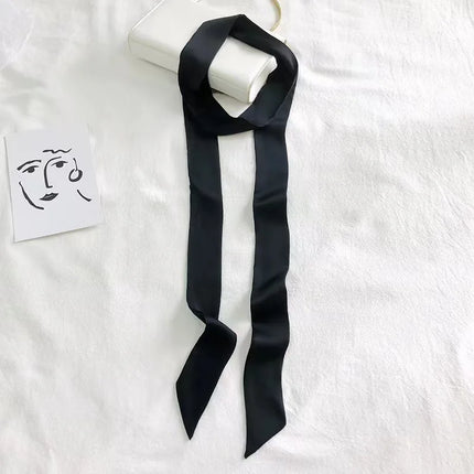 Girl Tie Tie College Storm Point Solid Color Ribbon Needs To Be Manually Knotted Daily Simple Bow Tie Shirt Accessories Bow Tie