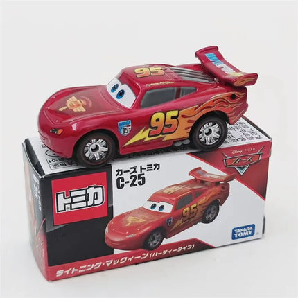 Takara Tomy Cars Lightning McQueen Jackson Storm Alloy car model die-casting collection gift giving classic children's gift toys