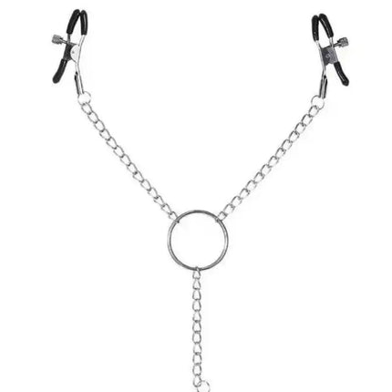 Hoyytu 3 Style Metal Nipple Clamps Sex Toys For Women With Chain Bondage Slave Nipple Labia Clitoris Stimulator Sexy Toys