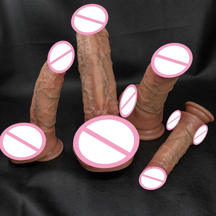 Wearable Strap on Realistic Dildos for Women G Spot Vagina Stimulation Big Penis Butt Plug Anal Masturbators Products Sex Toys