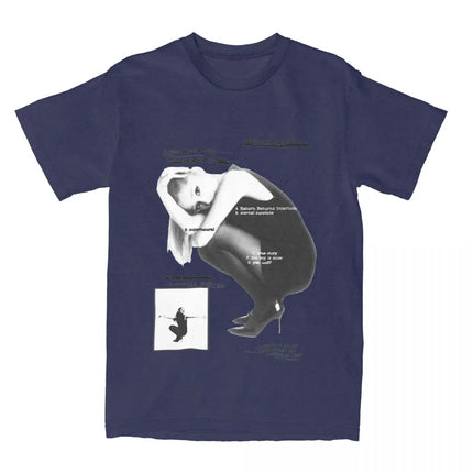 Eternal Sunshine Tracklist Music T-Shirt Summer Ariana Grandes T-Shirts Cotton Cool Tee Shirt for Couple Short Sleeve Tops
