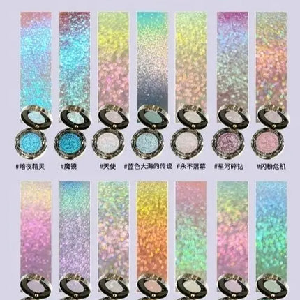 Sheeneffect Chameleon Eyeshadow Long Lasting Super Shimmering Single Color Delicate High Gloss Shiny Pearl Flash Eye Makeup