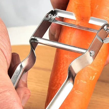 1Pcs Stainless Steel Peeler Kitchen Vegetable Fruit Peeler Potato Slicer Carrot Peeler Multiple-Function Kitchen Accessories