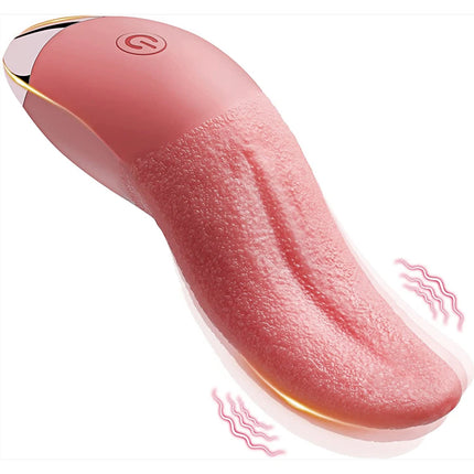 Powerful Clitoral Tongue Licking Vibrator for Women Clit Nipples G-Spot Stimulator Female Vagina Massager Vibrator Adult Sex Toy