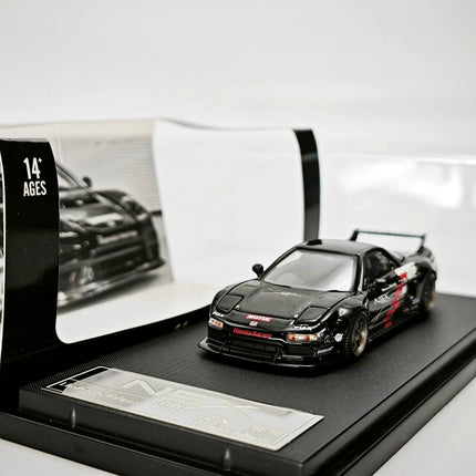 1:64 Honda NSX NA1 LBWK Alloy Diecast Model Car Collectible Gift Static Display