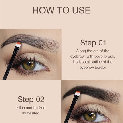 4 Colors Natural Liquid Dyeing Eyebrow Cream Set Waterproof Long Lasting Black Brown Tint Eyebrow Mascara Eyebrows Paint Makeup