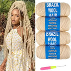 blonde / 8inches / 4Pcs/Lot
