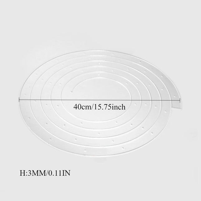 Cake Spiral Tiered Stand Pastry Decoration Accessories For Wedding Birthday Party Festival Acrylic Cake Stand Reusable Foldable