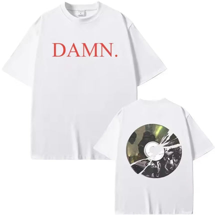 Rapper Kendrick Lamar DAMN To Pimp A Butterfly Mr. Morale & The Big Steppers Album Graphic Wamen Unisex Men T-shirt