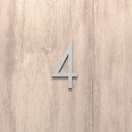 On The Door Extra Apartment Floating Exterior House Hotel Building 3D Digits Number Art Nordic Home Decor Wall Sticker Acrylic