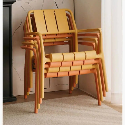 Nordic Patio Bistro Set Foldable Plastic Chair Table Balcony TikTok Viral Outdoor Furniture for Balcony Patio Furniture Set