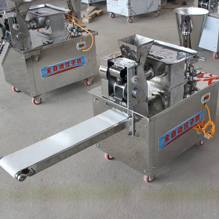 High Effciency 110V/220V Automatic 12/15cm Big Size Empanada Machine/Leaf Dumpling Making Large Dumpling Samosa Making Machine