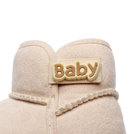 0-18Month Newborn Baby Girls Boys Winter Snow Boots Toddler Warm Plus Fleece Ankle Boots Non-slip Thickened Shoes