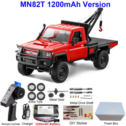 MN82 MN82PRO MN82S MN82T RC Car 1/12 4WD 2.4G Remote Control Car Climbing Off-road RC Crawler LED Light Truck RC Toys As Gift