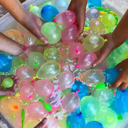 111Pcs Funny Water Polo Ball Bomb Summer Pool Party Polo Beach Summer Outdoor Quick-Fill Water Ball Toys