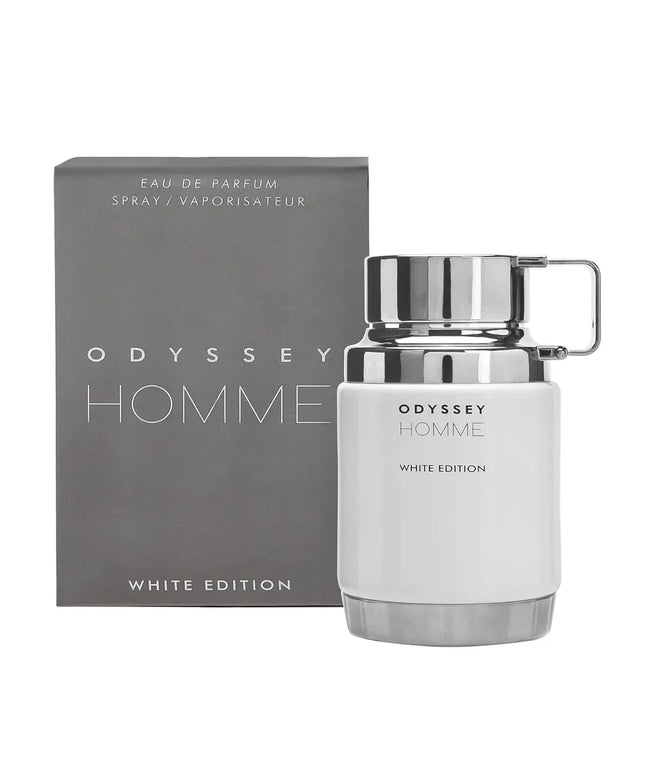 Armaf Odyssey Homme White Edition EDP 100ml – Men's Fresh Woody Amber Long Lasting Luxury Cologne Gift