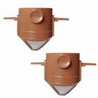 Brown 2pcs