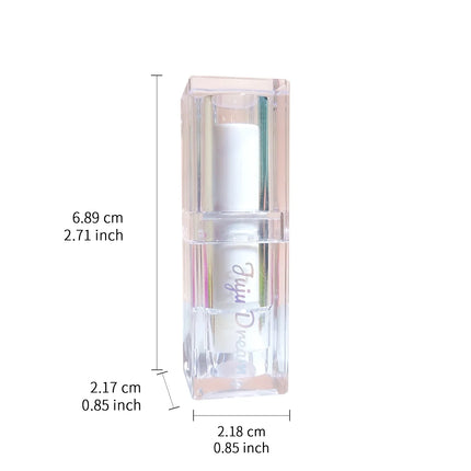 Two-In-One Dual-Color Gradient Silvery Pearl Long-Lasting Purple Lipstick,Doesn't Easily Fade For Christmas Valentine'S Day Gift