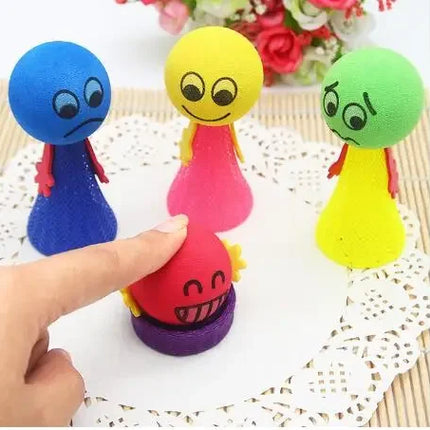 5/10pcs Cute Jumping Doll Spring Toy for Kids Birthday Party Favors Treat Boy Girl Guest Gifts School Prize Goodie Bag Fillers