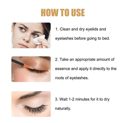 Nourishing Eyelash and Eyebrow Enhancer Serum - Natural Ingredients for Longer,Fuller,Longer and Thicker Eyebrows,Eye Cosmetics