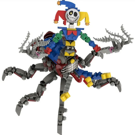 2026 Assembly Small Particle Figurine Model Ornament Handmade Toy  Releases Bobble Game Time 5 Joker Spider Building Block