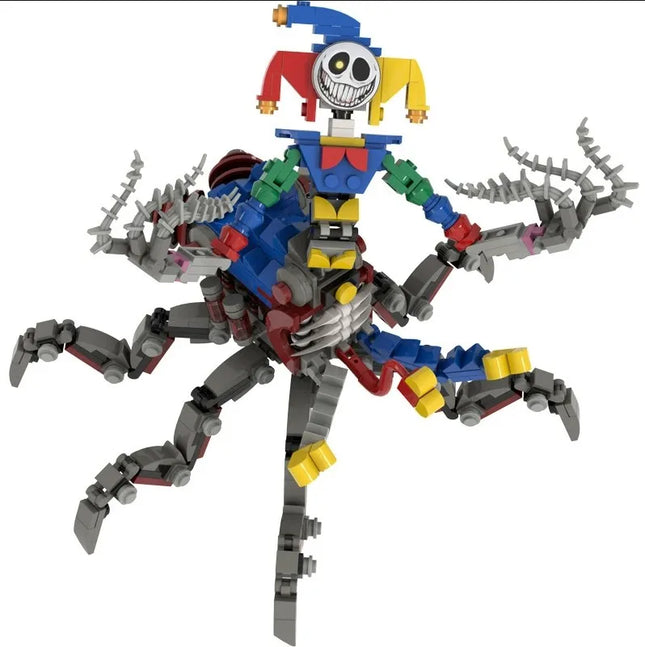 2026 Assembly Small Particle Figurine Model Ornament Handmade Toy  Releases Bobble Game Time 5 Joker Spider Building Block
