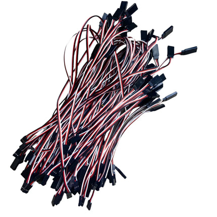 10pcs 100mm 150mm 200mm Servo Extension Cord 300mm 500mm Male to Female 10cm Servo Lead Wire For RC Futaba JR Connector