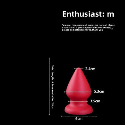 Fisting Butt Plug Training Dilator XXXL Small Huge Anal Plug Super Soft Anal Toys Suction Cup Big Sex Toy For Men Women Buttplug