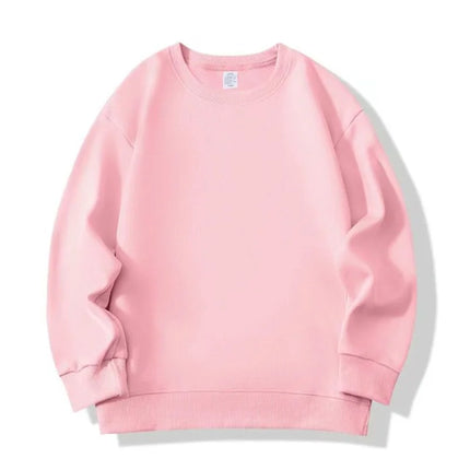 Fashion Girls Boys Sweatshirts Clothing Autumn Solid Color Casual Long Sleeve Loose Tops Children's Clothes Teen 6 8 10 12 Years