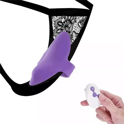 Wearable Vibrator Toy for Women Wireless Panty with Remote Control Bullet Sex Toy Vibrating Panties for Couples with Red Pink