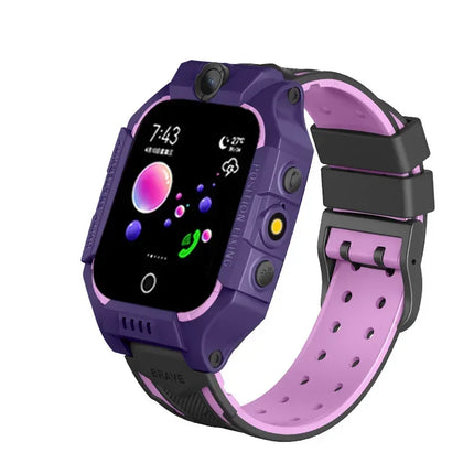 Lenovo 2026 New Kids 5G Smart Watch Sim Card Call SOS GPS Location Camera Waterproof Child Watch for Boys Girls Present