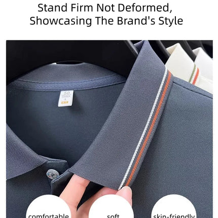 Designer Brand Men's Polo Shirt Lapel Short Sleeve Summer New Bee Embroidery T-Shirt Fashion Leisure Business Menswear Clothing