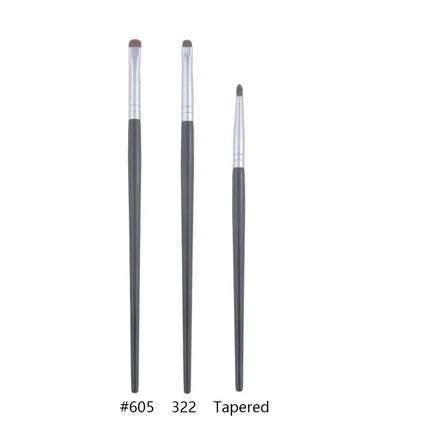1pc Detail small Eyeshadow Make up brush Pony hair Precision Eye shadow Makeup brushes Tapered Smudge cosmetic tools