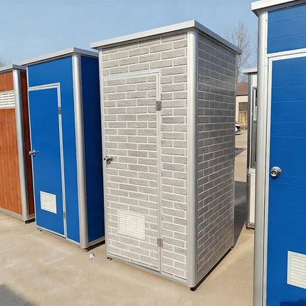 Luxury Portable Toilet Restroom Cabin Single Room for Events Worksites Public Parks Camping RV Areas VIP Outdoor Use
