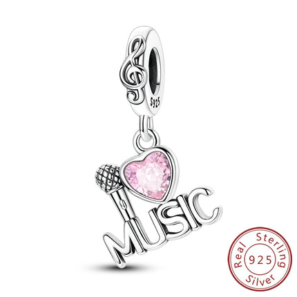 New Original 925 Sterling Silver Charms Bead Gold Chameleon Turtle Cat Charm Fit Bracelet Dangle Pendants DIY Women Jewelry Gift