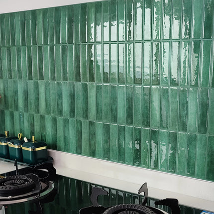 10 PCS Waterproof and Anti-oil Stick-On Tiles,Trendy Peel-and-Stick Wall Tiles for kitchen backsplash/children's room/home decor
