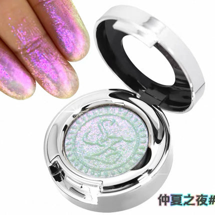 Sheeneffect Monochrome Eyeshadow Chameleon Glitter Shimmer Eye Shadow Highgloss Long Lasting Eye Makeup